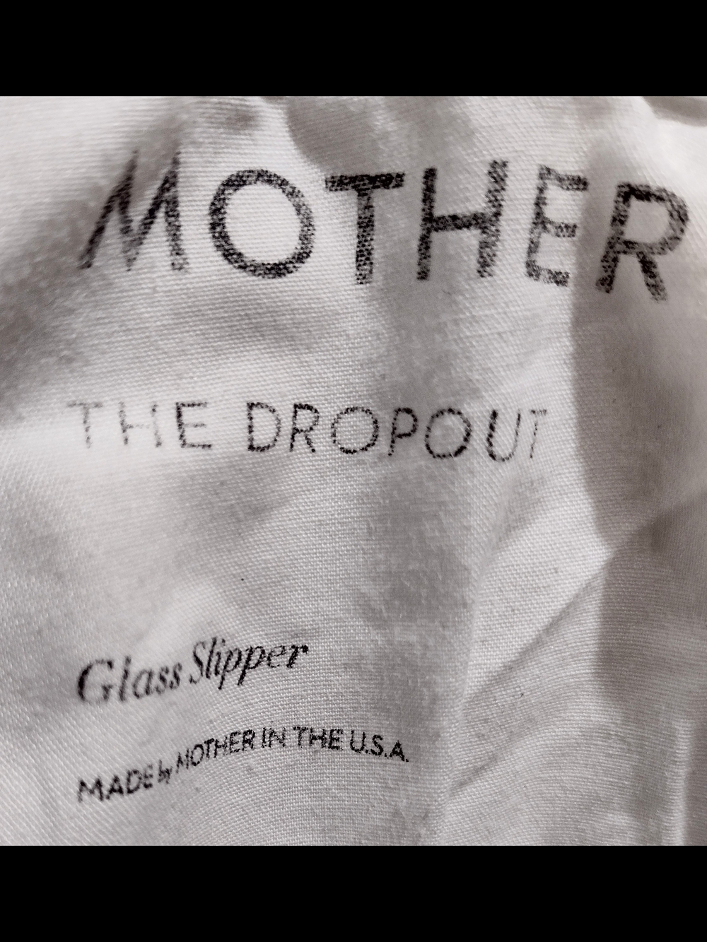 MOTHER Denim The Dropout Relaxed Boyfriend Jeans White (Sz 29) Premium Denim - Picture 3 of 11